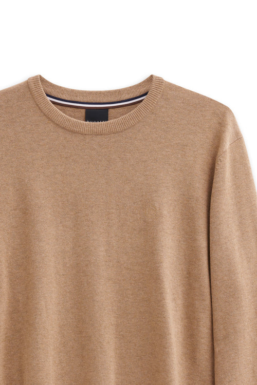 Maglia giro collo Beige BUGATTI 85520D7400 40 Uomo 