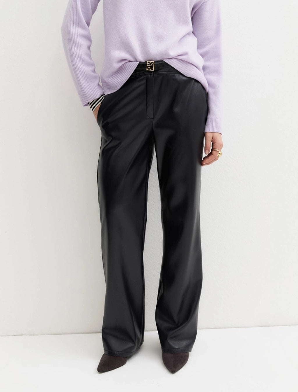 Pantalone Nero EMME MARELLA EMMARGENTO 004 Donna 