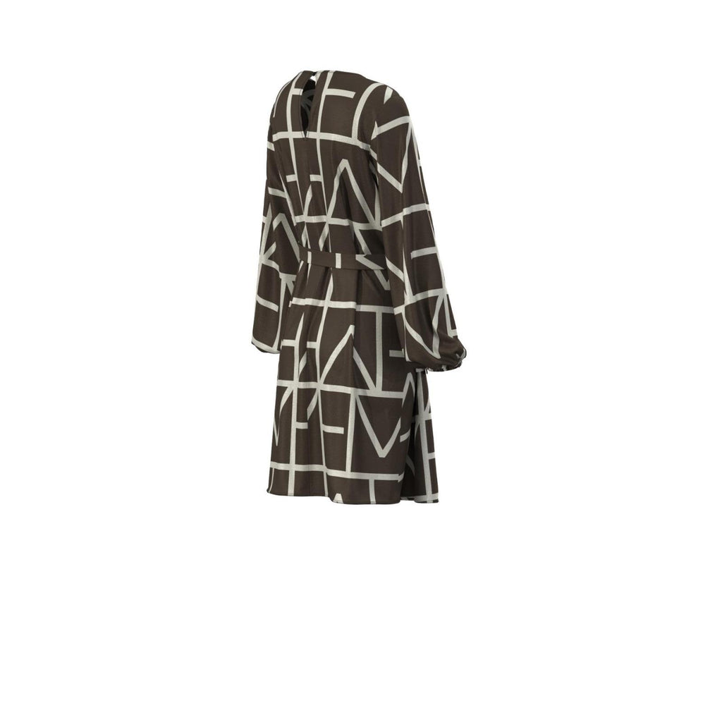 Abito Marrone/beige EMME MARELLA EMMPEDAGGI 009 Donna 