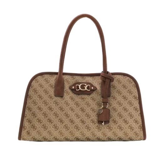 Borsa Brown GUESS JG231306 LATTE LOGO Donna 