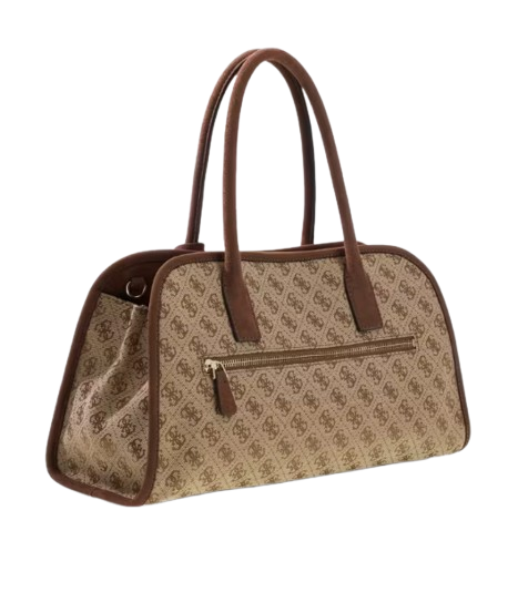 Borsa Brown GUESS JG231306 LATTE LOGO Donna 