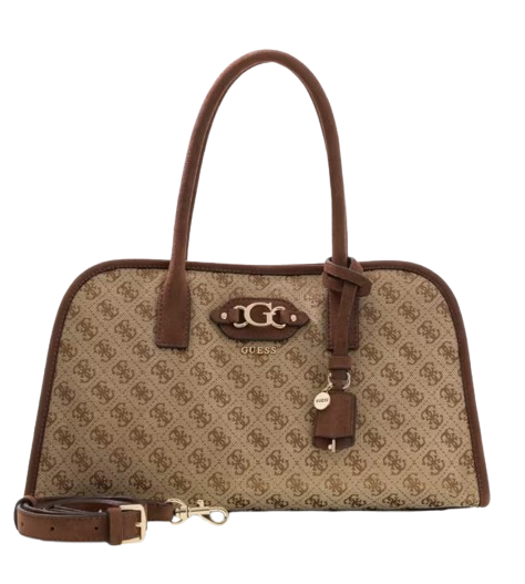 Borsa Brown GUESS JG231306 LATTE LOGO Donna 