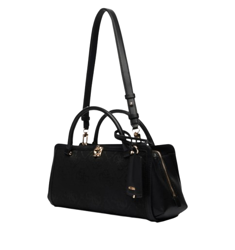 Borsa Nero GUESS JG975506 BLACK LOGO Donna 