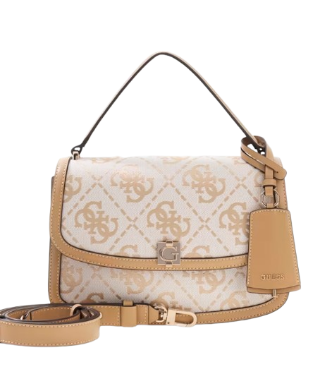 Borsa Beige GUESS JG975521 BEIGE LOGO Donna 