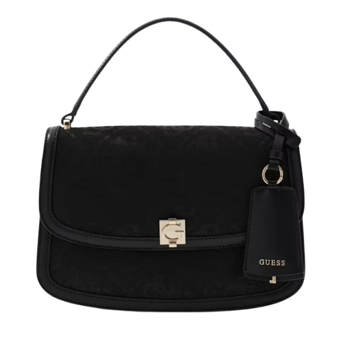 Borsa Nero GUESS JG975521 BLACK LOGO Donna 