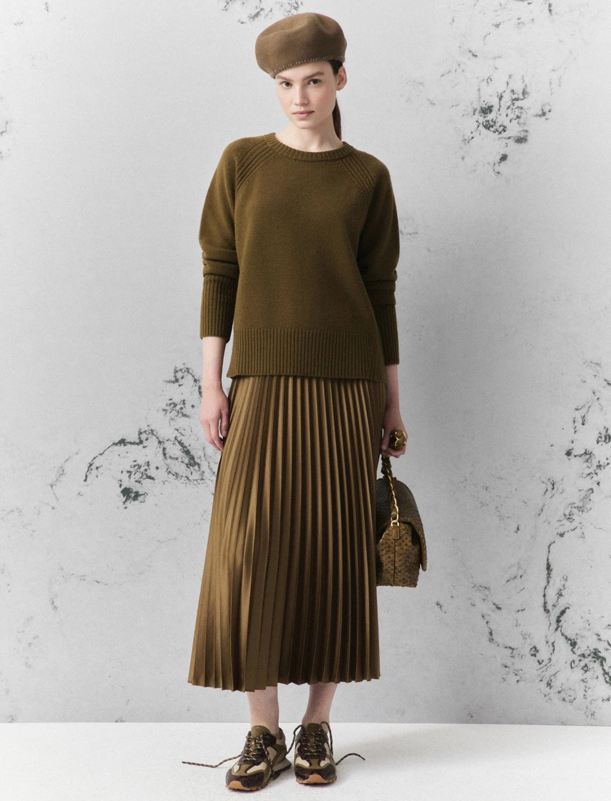 Gonna Verde MARELLA MONOCHROME MLLESODO 004 Donna 