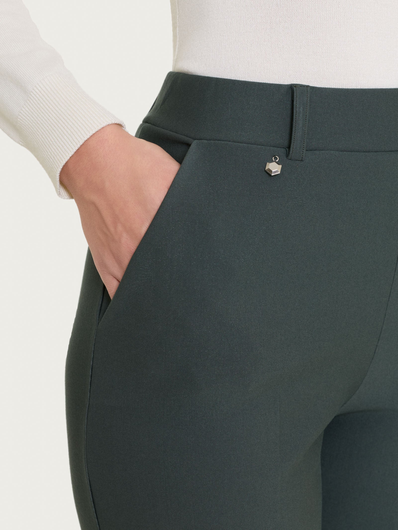 Pantalone Verde RAGNO DB24PP D82 Donna 
