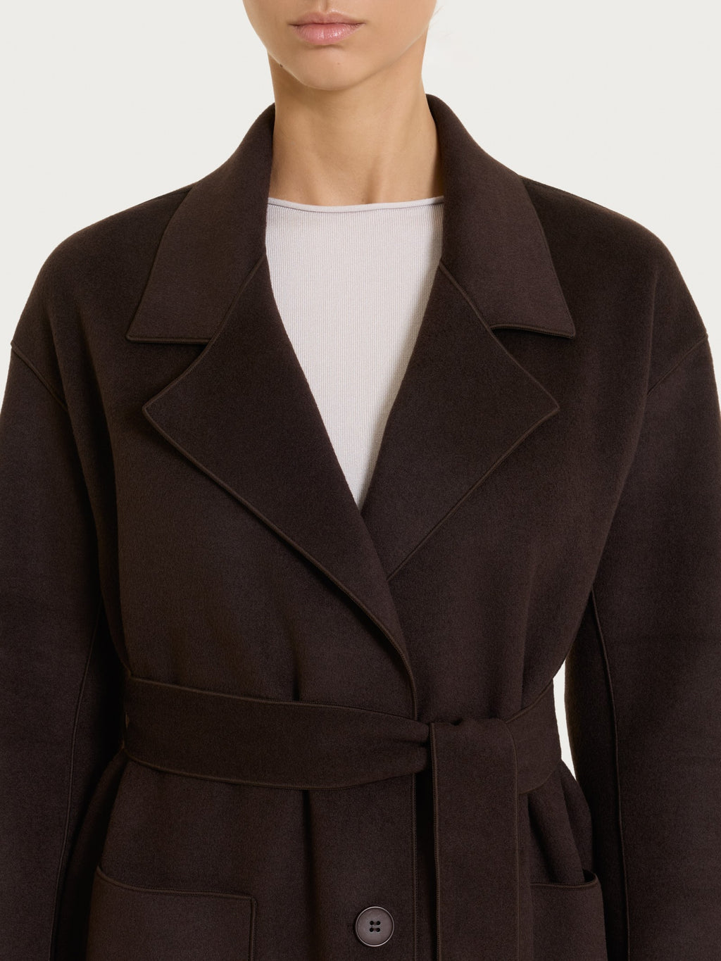 Cappotto Chocolate RAGNO DQ61KL A75 100F Donna 