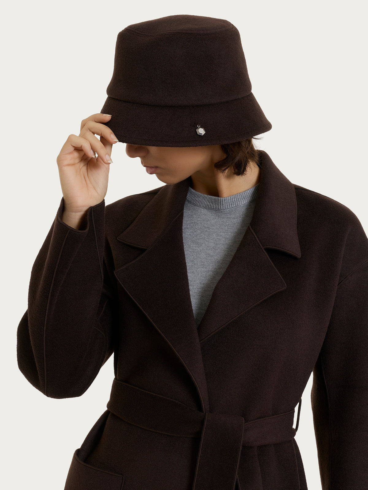 Cappello Nero RAGNO DQ61YA 020 Donna 