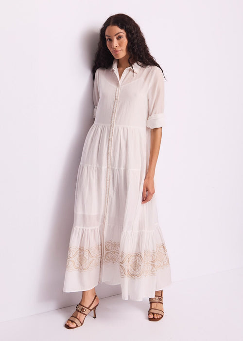 Abito Bianco GAUDì 511FD15003 001 Donna 
