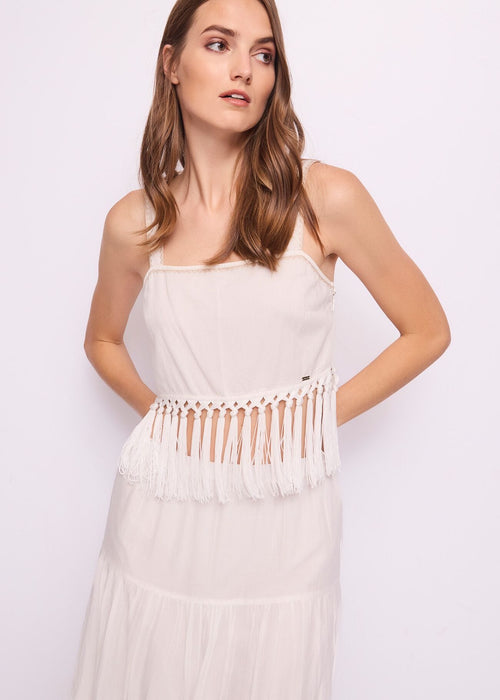 Top Bianco GAUDì 511FD45014 001 Donna 