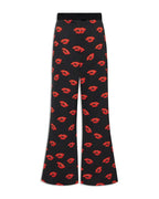 Pantalone gropper Nero e rosso MARELLA ROBERT 004 Donna 