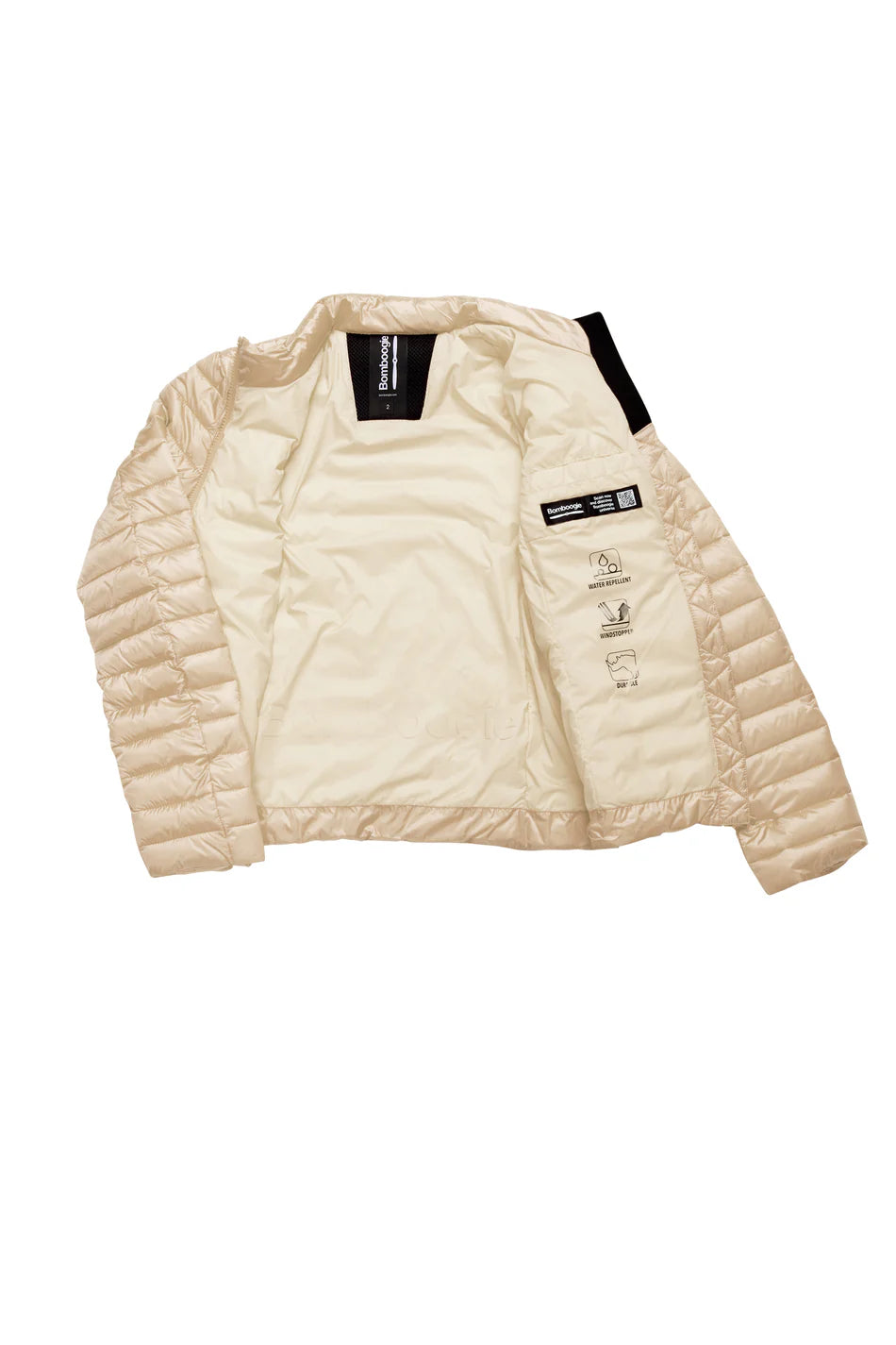 Piumino Grigio BOMBOOGIE JW7782-DLC6 503 Donna 