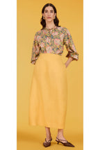Gonna Giallo ELENA MIRO 1065P 018 Donna 