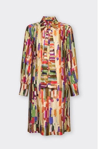 Abito Multicolor ELENA MIRO 7063P 001 Donna 