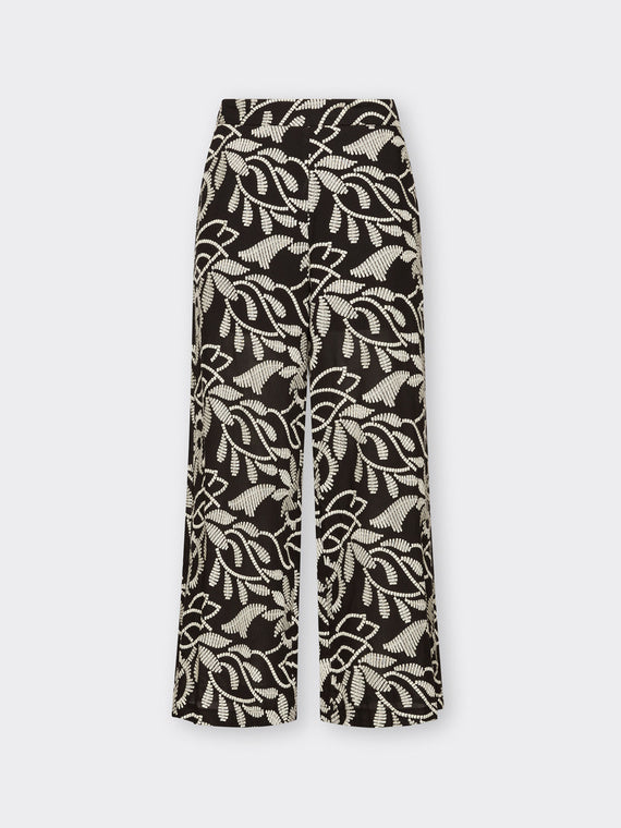 Pantalone Nero/bianco ELENA MIRO' P002P00488N00103 01 Donna 