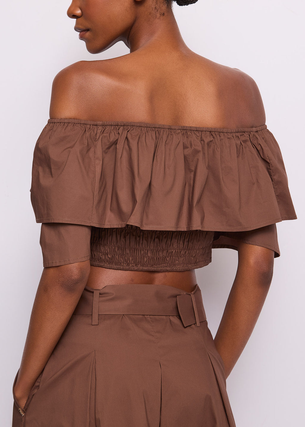 Top Marrone GAUDì 45012 4316 Donna 