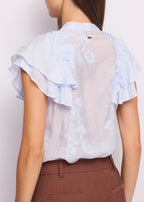 Camicia Celeste GAUDì 45015 2980 Donna 