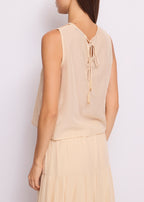 Top Beige GAUDì 45027 61033-01 Donna 