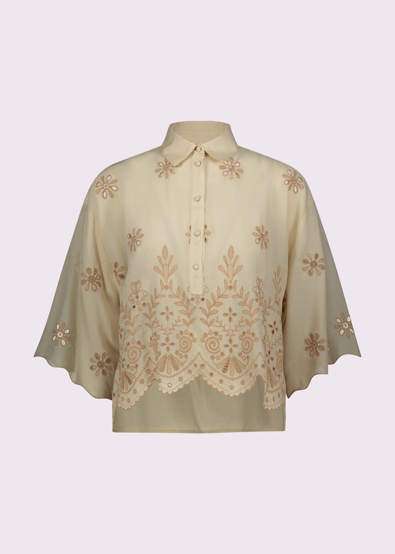 Camicia Beige GAUDì 45028 01 Donna 