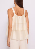Top Avorio GAUDì 45045 3213 Donna 