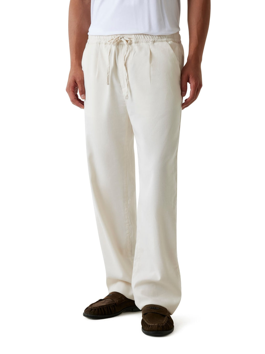 Pantalone Bianco GUESS M6GB15/W2024 G018 Uomo 