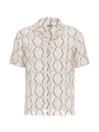 Camicia Bianco/nero GUESS M6GH54/W1814 F0F8 Uomo 