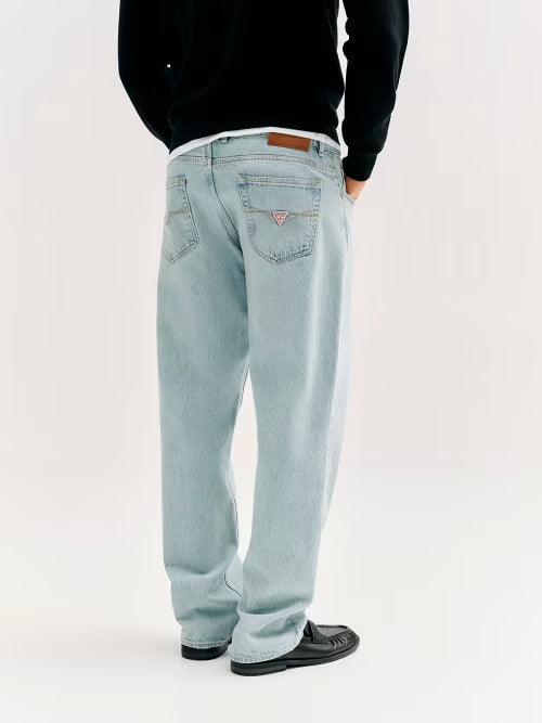 Jeans Celeste GUESS M6RA82D6772 R4ML Uomo 