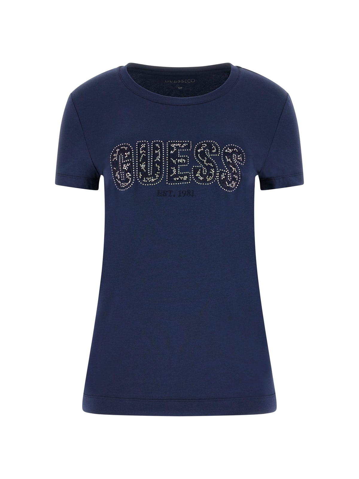 T-shirt Blu GUESS W5GI04/J1314 G7P1 Donna 