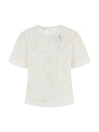 Top Bianco GUESS W6GH41/W1851 G011 Donna 