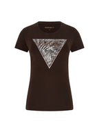T-shirt Marrone GUESS W6GI19_K3042_ G1EB Donna 