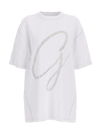 T-shirt Bianco GUESS W6GI39_K3478_ G011 Donna 