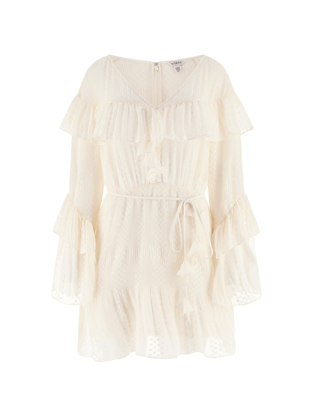 Abito corto Bianco GUESS W6GK72_W1992_ G106 Donna 