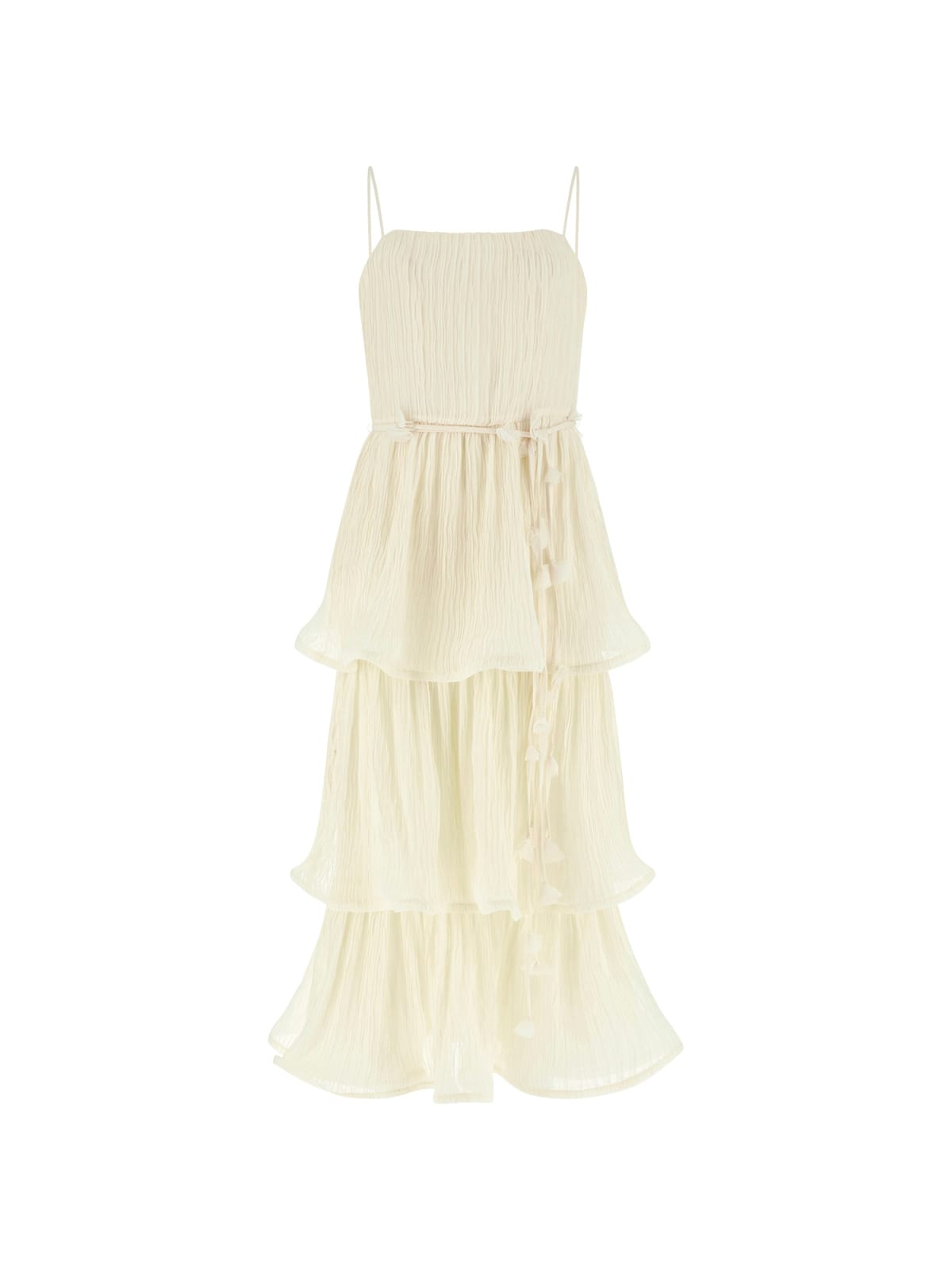 Abito corto Panna GUESS W6GKAG_W2584_ G106 Donna 