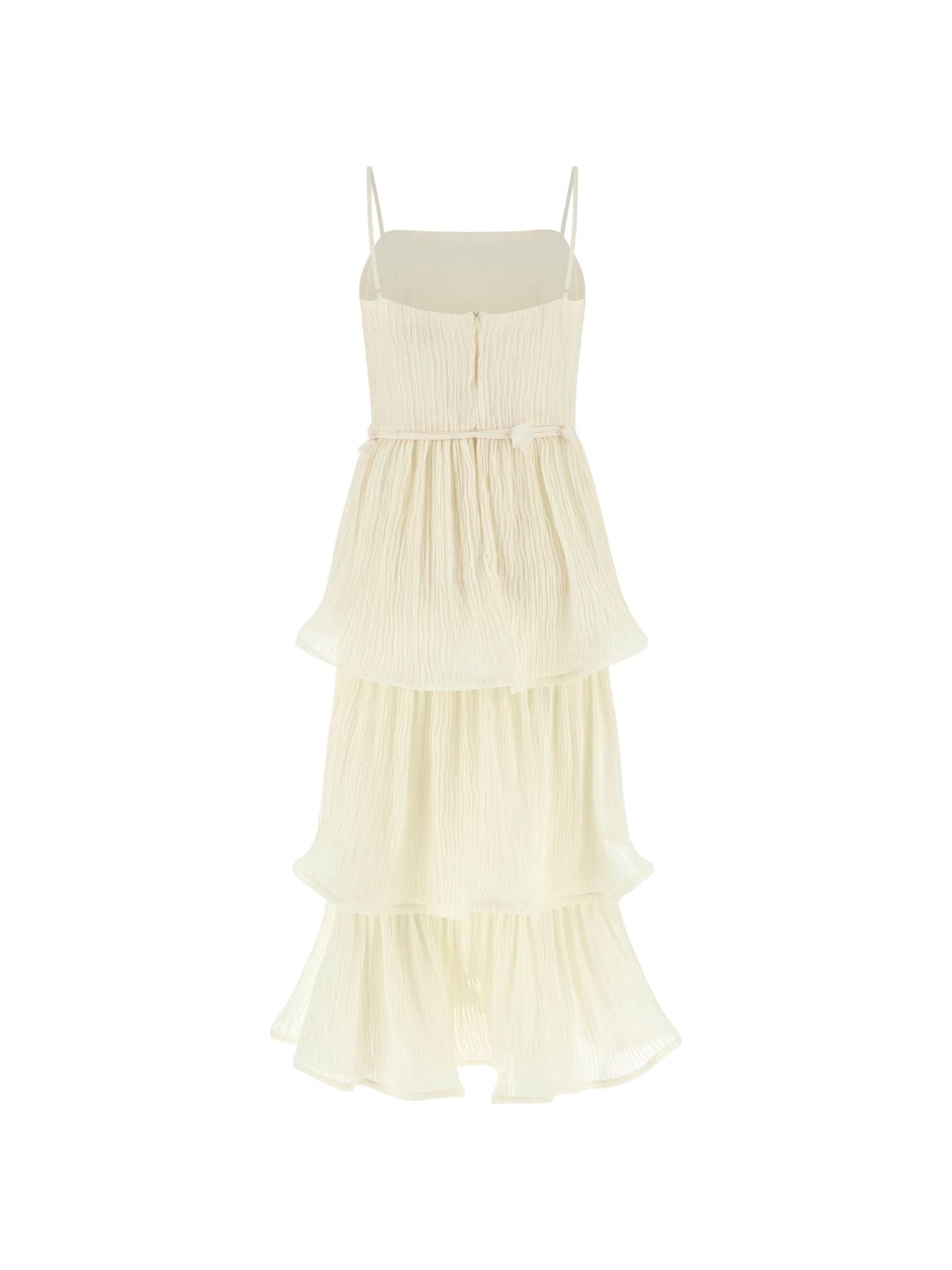 Abito corto Panna GUESS W6GKAG_W2584_ G106 Donna 