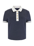 Polo Blu/bianco GUESS W6GP17_K2946_ SB09 Donna 