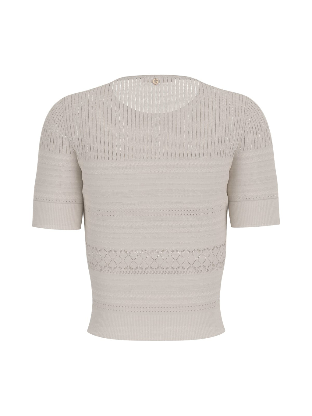 T-shirt Bianco GUESS W6GR16_Z0601_ G012 Donna 