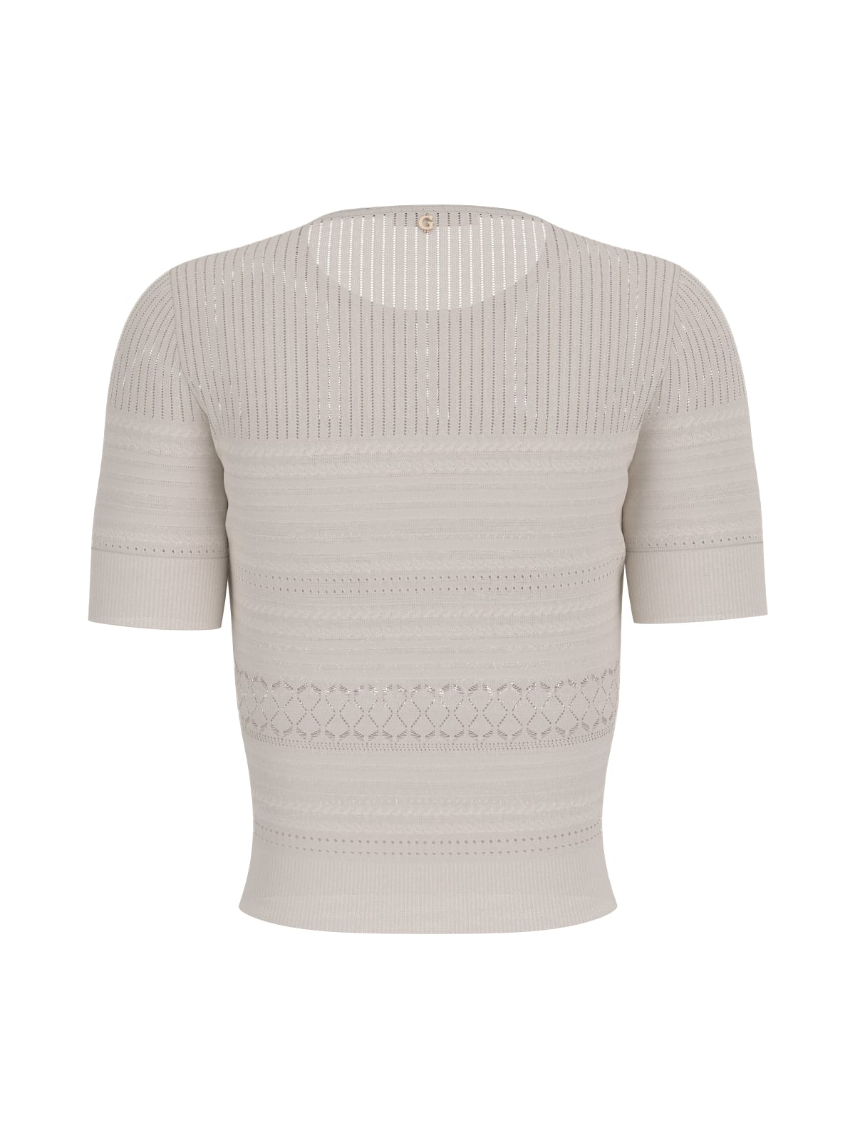 T-shirt Bianco GUESS W6GR16_Z0601_ G012 Donna 