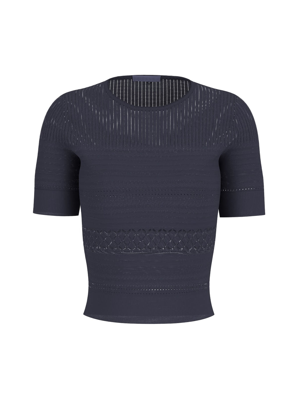 T-shirt Nero/blu GUESS W6GR16_Z0601_ G7P1 Donna 