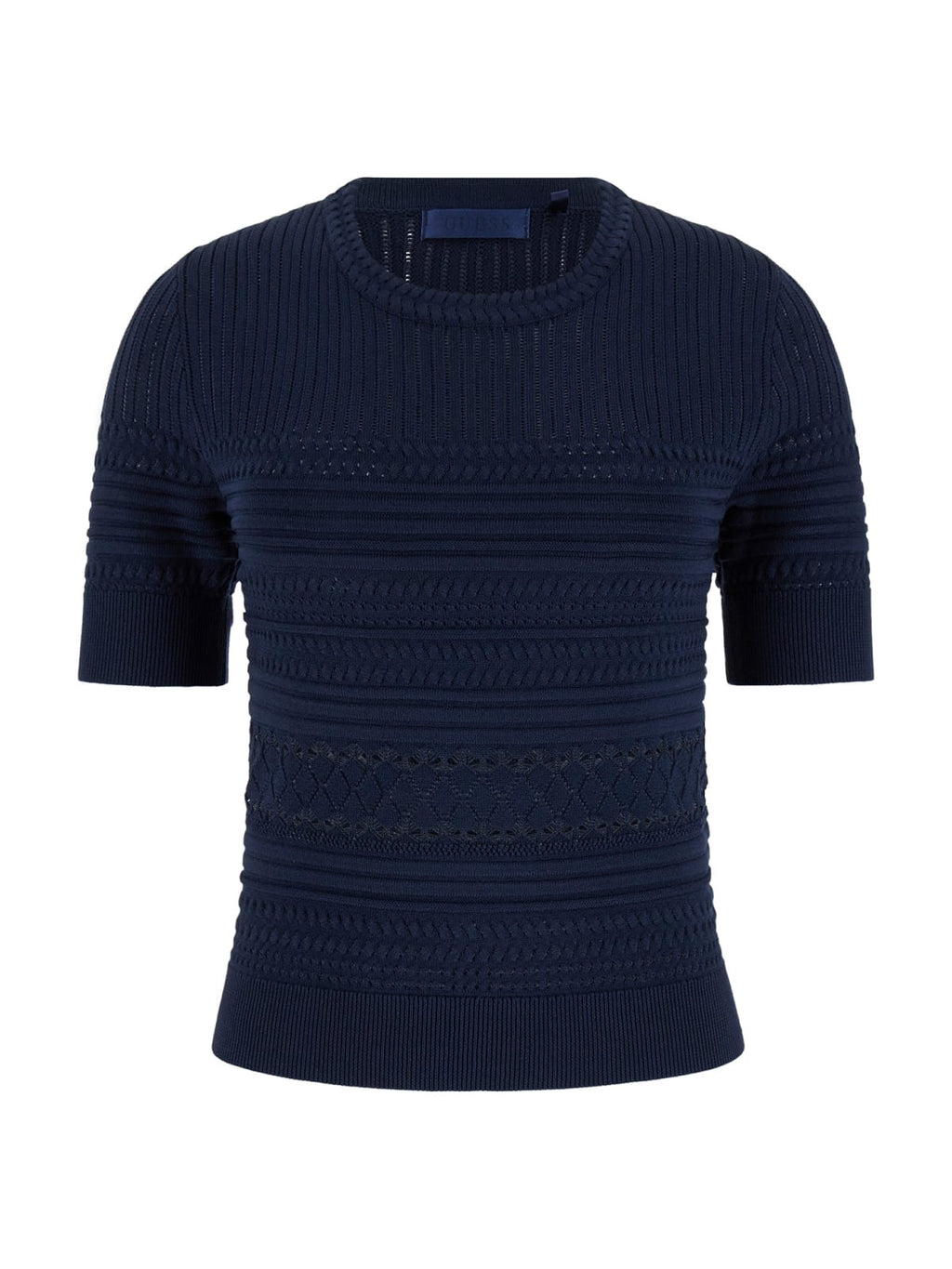 T-shirt Nero/blu GUESS W6GR16_Z0601_ G7P1 Donna 