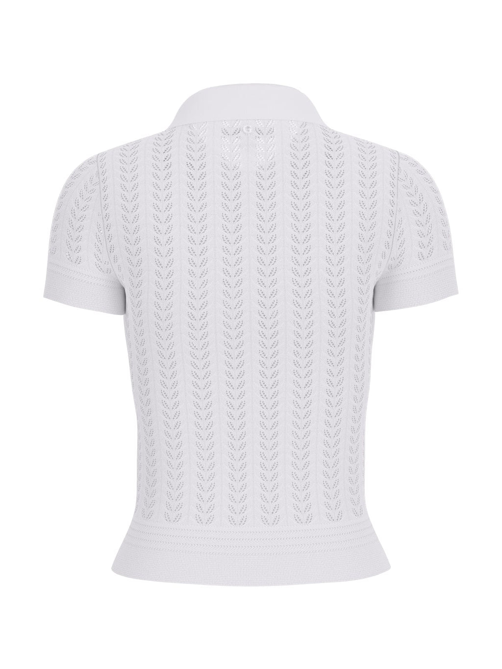 Polo Bianco GUESS W6GR25_Z0672_ G106 Donna 