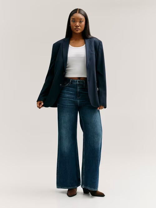 Jeans Blu scuro GUESS JEANS W6RA82-D3Y0L SPCN Donna 