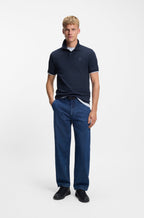 Polo Blu Hugo Boss 5050780 404 Uomo 