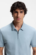 Polo Celeste Hugo Boss 50537507 458 Uomo 