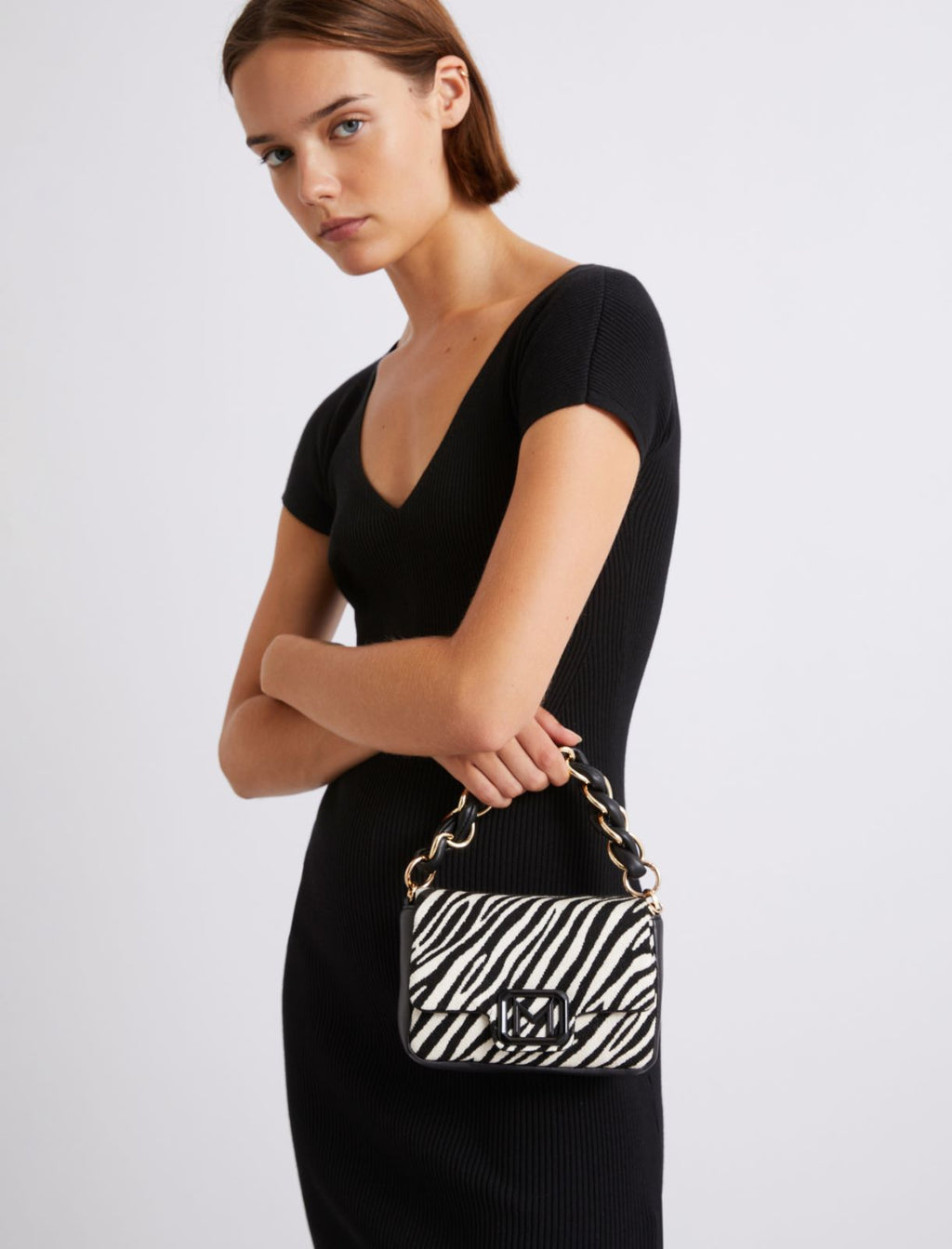 Borsa Bianco/nero MARELLA LE MUSE LONTRA1 001 Donna 