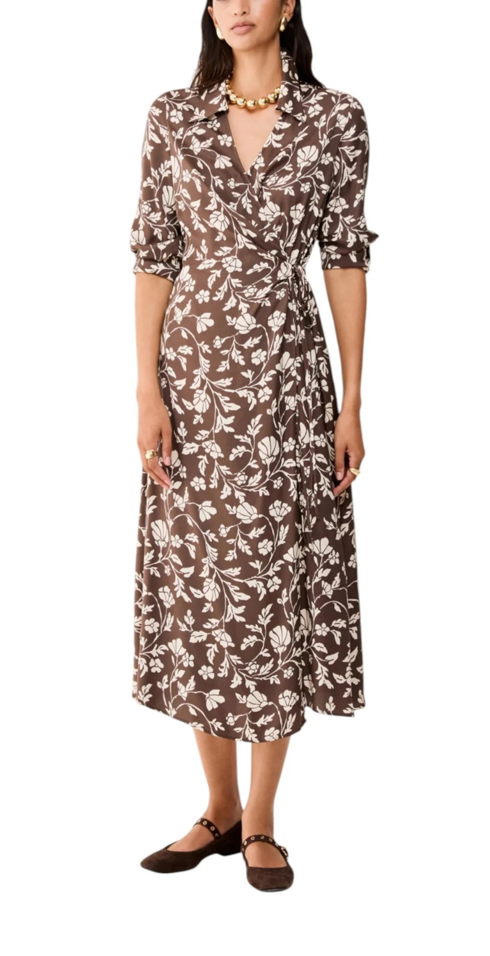 Abito lungo Marrone PENNY BLACK ALBINO 010 Donna 
