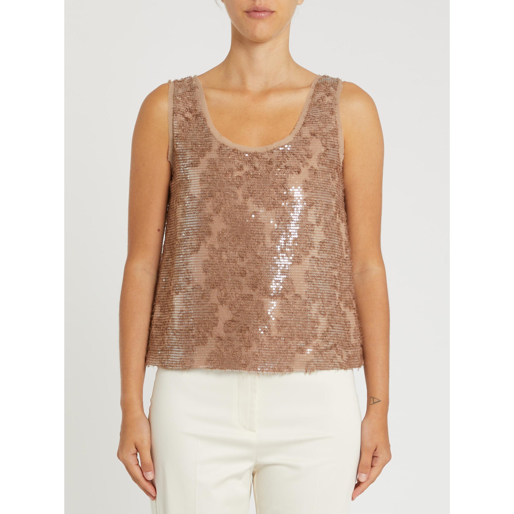 Maglia Tortora PENNY BLACK FIBBIA 001 Donna 