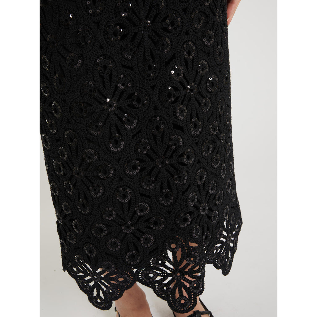 Gonna Nero PENNY BLACK PANDA 002 Donna 