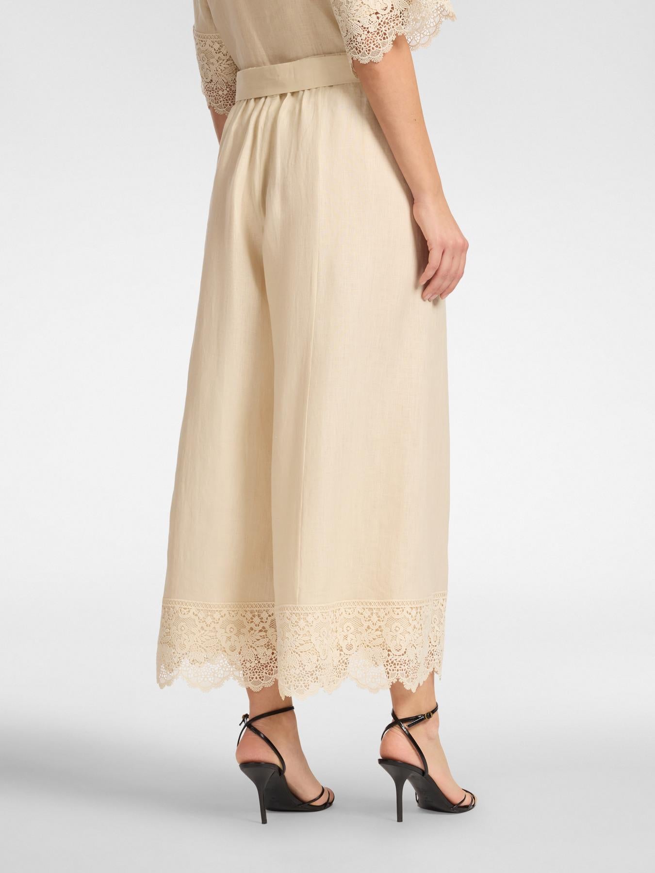 Gonna Avorio ELENA MIRO P184P 002 Donna 