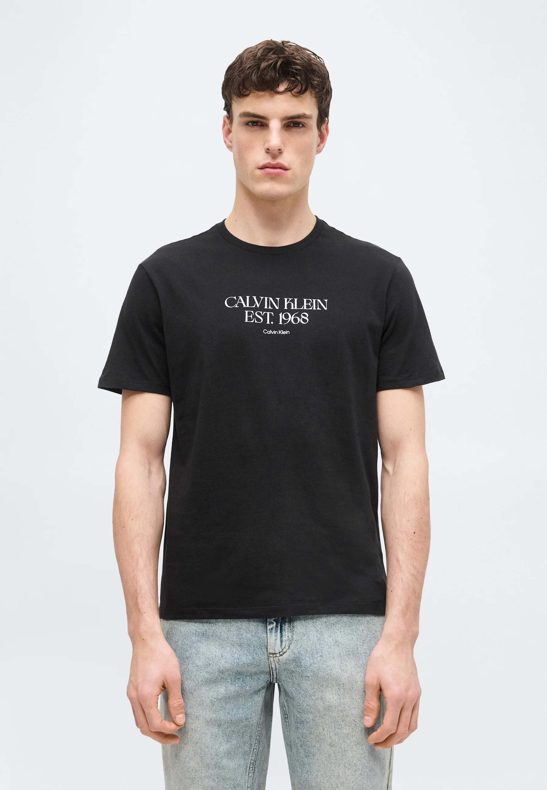 T-shirt Nero CALVIN KLEIN JEANS LV14RF804 GUB1 Uomo 